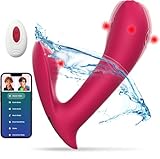 Wearable G Spot Vibrator with APP & Remote Control, 9 Tapping & Vibration Modes, Dual Stimulation, Strong Power, Discreet Design, Easy to Use and Clean, Great Gift for Women, Couples, Adult Sex Toys
