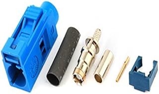 2pcs Rf Coaxial Cable Connector Fakra C Female Crimp Suitable Cable Rg174 Rg316 Lmr100 for GPS Telematics or Navigation Ships from USA