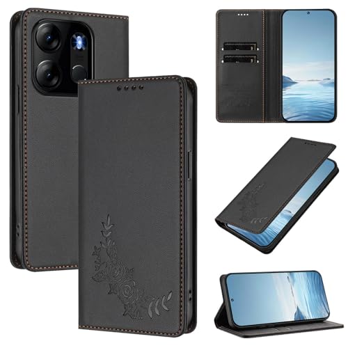 �X�}�z�P�[�X �Ή��@�� for Tecno Smart 7 (Global),�Ή��@�� for Tecno Spark Go 2023 / Pop 7 / Pop 7 Pro �yRFID�u���b�N�z�y�J�[�h�z���_�[�t�����z �}�O�l�b�g�J�� �X�^���h�@�\�t��