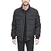 DKNY Men's Quilted Performance Bomber Jacket, black, X-Large