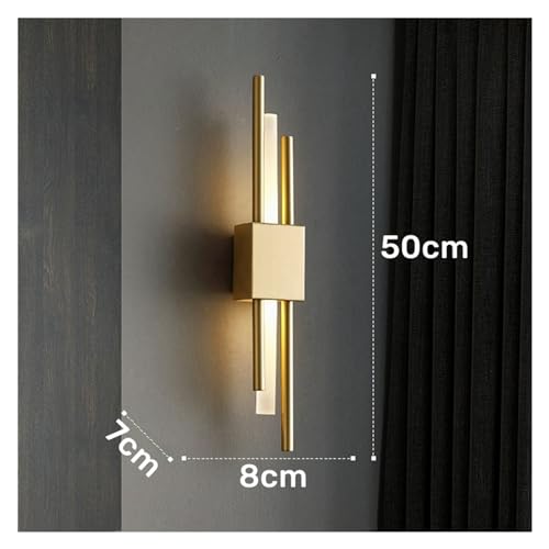 Aplique de pared LED moderno de 50 cm para iluminación decorativa de dormitorio 2