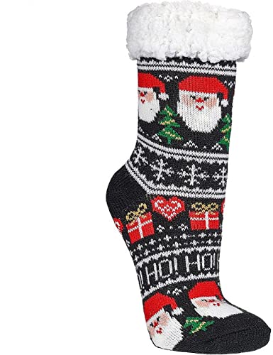 WOWERAT Hütten-Socken, mit ABS-Druck, „Weihnachten“ für...