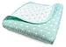 Cute New York Sweet Dream Blanket/Green Lightweight All Weather Cotton Jacquard Blanket for Babies and Toddlers