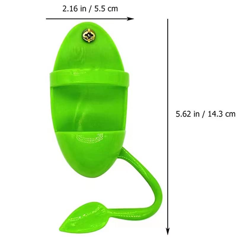 Bird Feeding Cup Rack Bird Food Holder Cuttlebone Holder Bird Cage Bowl Stand Food Fruit Holder for Cockatiel Parrot Macaw Birds Small Animal 2 Pack - image 4
