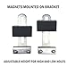 Activesale Magnetic Limit Switch Holder for Sliding Gate Opener Driveway Stopper Hardware Magnet Bracket Component Automatic Gate Opener Accessories