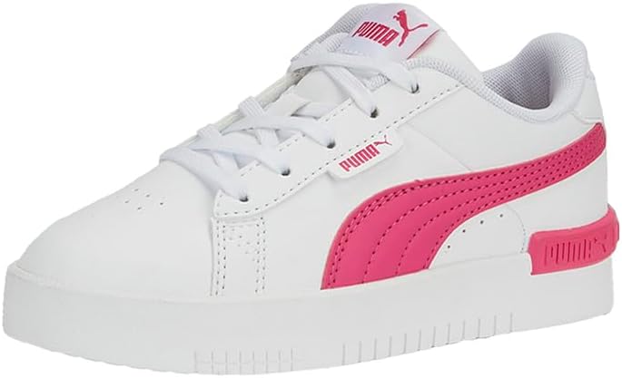 PUMA Kids Girls Jada Lace Up Sneakers Shoes Casual - White - Image 2