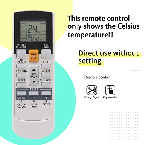 Télécommande climatiseur Fujitsu ASU24CL1 boîtier AR-RY4 AR-RY5 - 3