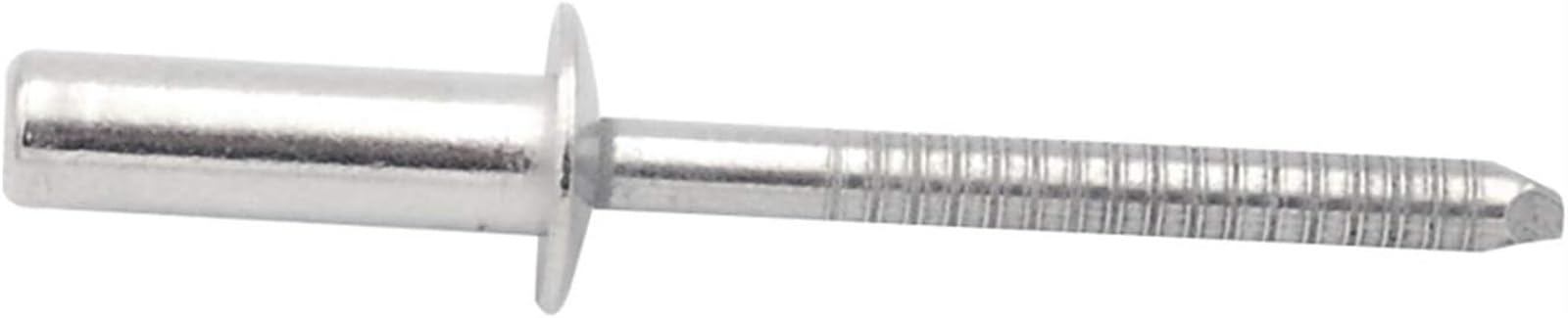 Remaches de sujeción Nutsert, tornillos, remaches, sujetadores, tornillos M3.2/M4/M4.8/M6.4 Cabeza redonda de acero inoxidable Remache ciego de extremo cerrado Remaches huecos sellados Remaches ciegos