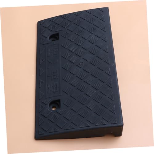 Rampa de carga para automóvil Ipetboom, rampa plástica para bordillo de 50 x 27 x 9 cm, color negro, para uso en entrada de garaje y motocicletas miniatura 6