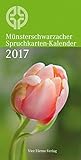  Münsterschwarzacher Spruchkarten-Kalender 2017 (Münsterschwarzacher Kalender)