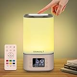 ALTAVOZ BLUETOOTH PORTÁTIL, RADIO FM CON LUZ -- la luz táctil tiene el último chipset Bluetooth 5.0, el rango de conexión es de hasta 10 metros, con amplia compatibilidad, proporcionando una conexión más rápida y estable, sonido envolvente estéreo de 5 W/360°, iluminación encantadora, música agradable y extravagancia de baile está a punto de empezar. Escaneo automático y guarda el canal de radio FM. Temporizador de sueño integrado, alarma.