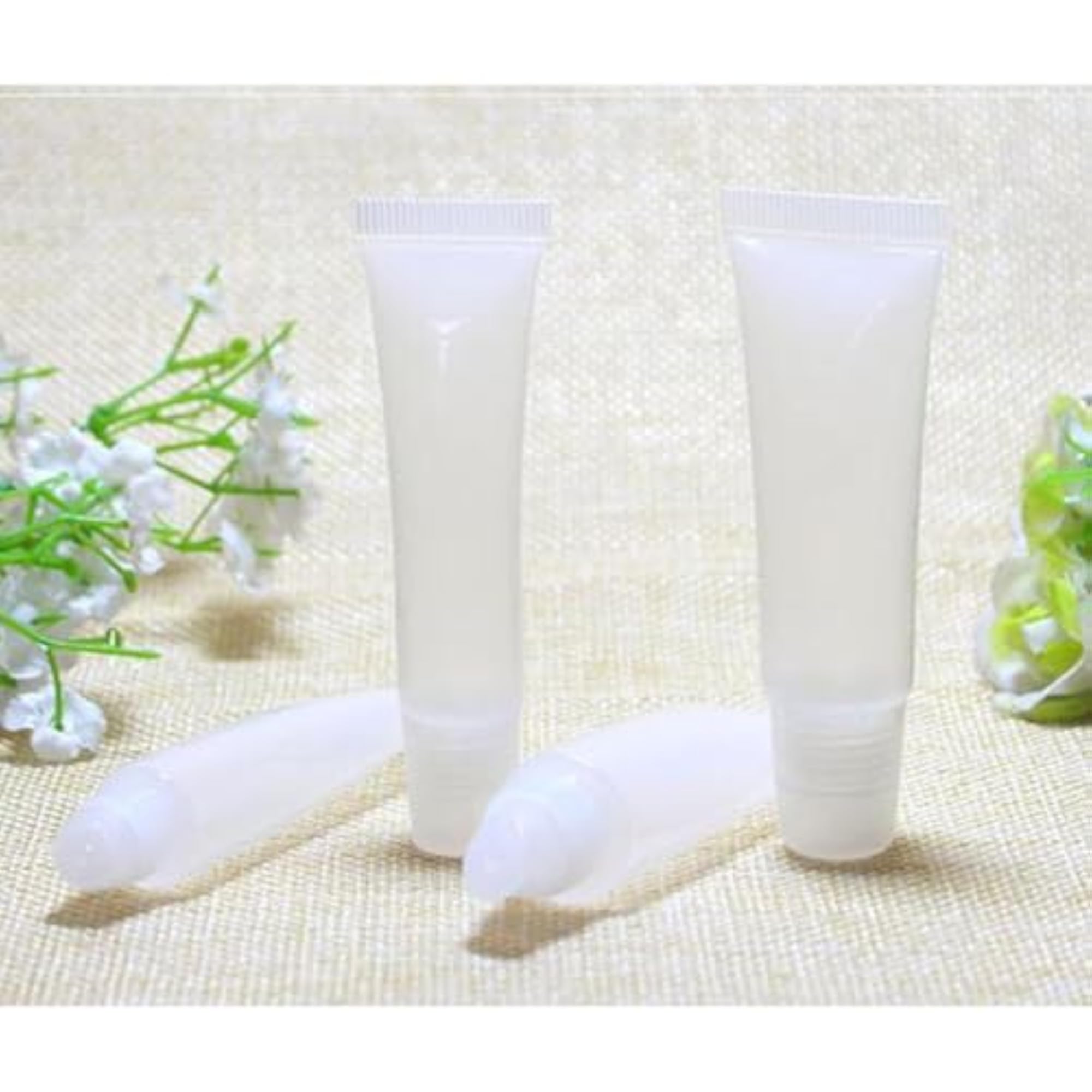 4x20pcs Empty PVC Tubes for Lip Gloss Balm