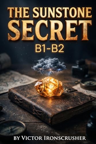 THE SUNSTONE SECRET: Un Roman d'Aventure en Anglais Facile (Niveau B1-B2) pour Maîtriser le Vocabulaire Essentiel.