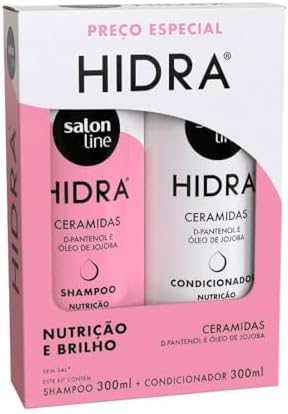 Kit Shampoo+Condicionador Salon Line Hidra Ceramidas Menor preço em Kit Shampoo+Condicionador Salon Line Hidra Ceramidas