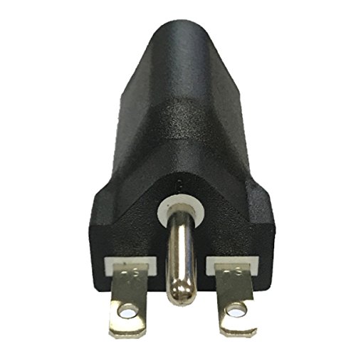 Bloomgrow 110V / 120V To 220V / 240V Plug Adapter Electrical Converter For Us (1 Pc) #TOP4