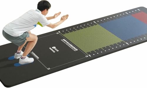 Alfombra para salto de longitud con base antideslizante de entrenamiento