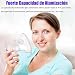 Wholede Nebulizador Electrico Portatil Mini Inhalador Atomizador Ruido Bajo Silenciosos Ultrasónico con...