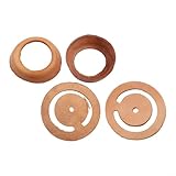 Choisissez votre colis : choisissez parmi deux options : comprend des cuirs à valve inférieure de 8,9 cm tandis que l'autre offre 3 tasses en cuir, vous donnant une flexibilité en fonction de vos besoins.