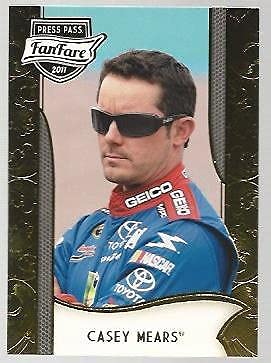 2011 Press Pass FanFare Racing #27 Casey Mears