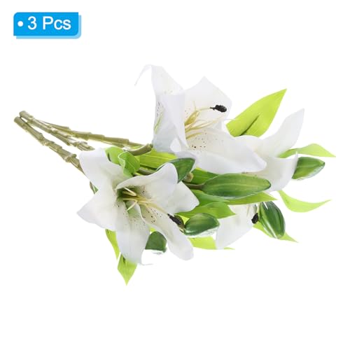PATIKIL Lily Fake Flowers - Image 3