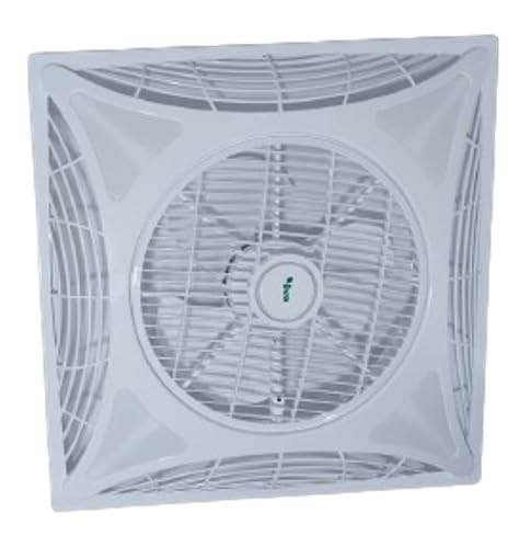 Ceiling Mount Fan with LED, 14 Inch, 60 x 60 cm, High Airflow,