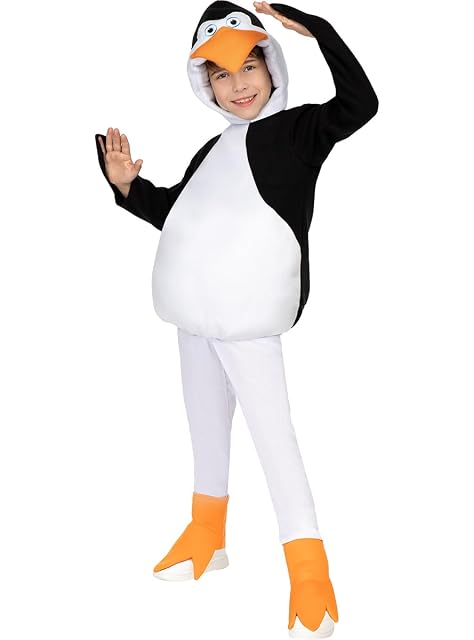 Funidelia - Disfraz de Madagascar pingüino para niño y niña Dibujos Animados & Madagascar