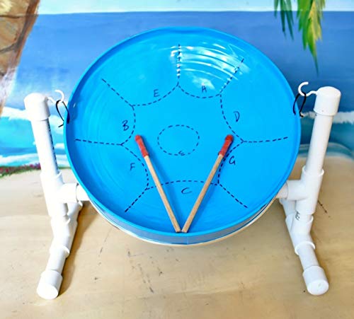 Steel Drum Mini Calypso Pan Package with Accessories
