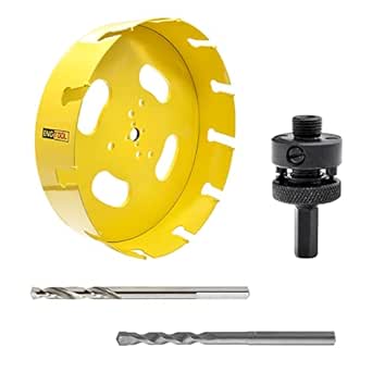 MaxTool 9" TCT Hole Saw 230mm Carbide Tip Holesaw 2.25" Deep With