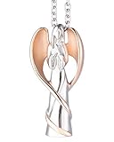 medaillon engelenvleugels 1.Hauptwert: 316 Edelstahl; Schwitzen, wasserdicht, langlebig, unbarmungslos, allergiefrei, nickelfrei. Kinder können auch sicher tragen.