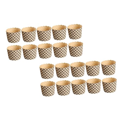 GRIRIW 100pcs Cupcake Cups Eco-friendly Parchment Paper Muffin Cups Baking Holders Cake Wrapping for Parties