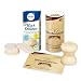 Produktbild Backen Backset für Kinder & Erwachsene mit Seifert`s Lebkuchenglocke aus Ahornholz 4cm und Küchle Backoblaten Bio & vegan Größe 40mm Makronen, Lebkuchen & Amerikaner
