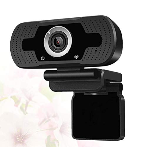 Lurrose 1080P Usb Webcam Computador Hd Streaming Cí¢mera Com Foco Automí¡tico Com Microfones para Pc