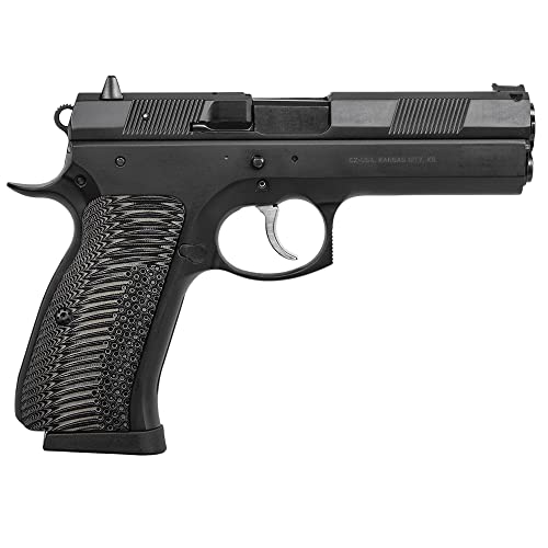 Cool Hand Custom Pistol G10 Grips For Cz 97B 97 Bd, Black Gun Grips Screws Included, Mild Aggressive Texture, Thickness 1/4", Gray/Black, H6B-N1-5 #TOP20