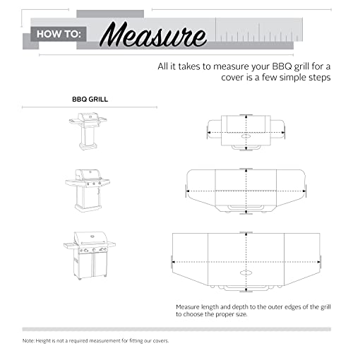 Classic Accessories Veranda Rectangular Water-Resistant 70 Inch Bbq Grill Cover, Pebble, X-Large #TOP3