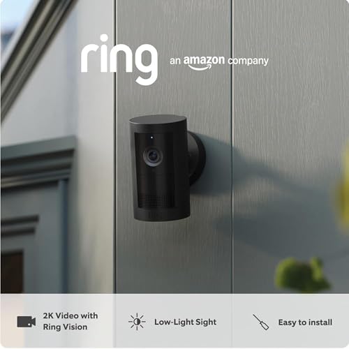 Zertifiziert und generalüberholt Ring Außenkamera Plus Akku (Outdoor Camera Plus) | 2K-Weitwinkelvideo… – Ansicht 2