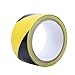 TopSoon Black and Yellow Tape Floor Marking Tape Striped Caution Duct Tape Decorative Duct Tape 2-Inch by 18-Yard Roll Adhesive