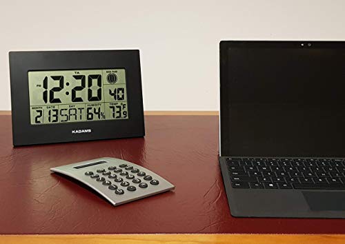 Kadams K0310STHB Large Digital Wall Clock - Dual Alarm thumb #2