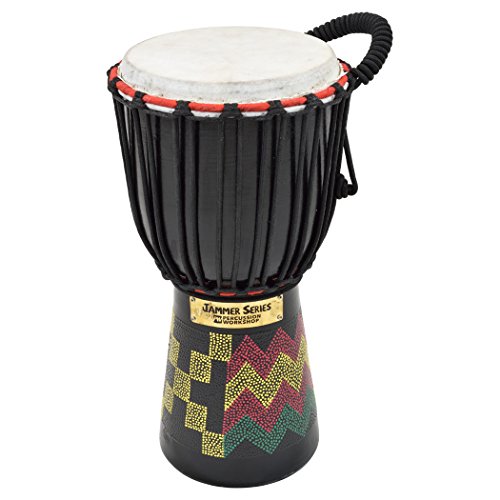Percussion Workshop - Percussion Workshop BDJ630K 6-Inch Head Kente Djembe Drum