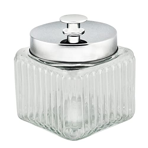 LYOR - Pote de Vidro com Tampa de Metal Vegas 800ml