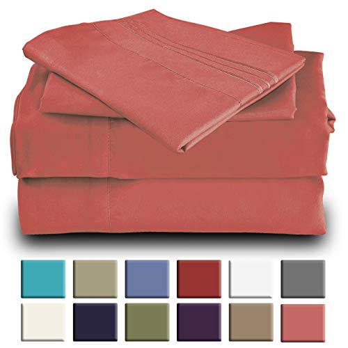 Mutlu Home Goods Bed Sheet Set - Double Brushed Microfiber Luxury Bedding