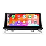 10.25 inch Touch Screen for BMW X5 X6 CIC E70 E71 (2011-2013) Wireless CarPlay Android Auto Upgrade Factory Car Radio Retain Original Amplifier Stereo Sound System