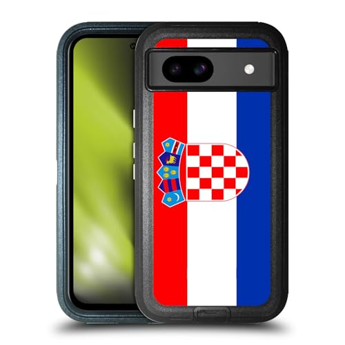 Évitez les bris d'écran sur Pixel 8a avec la coque antichoc Croatie Hrvatska