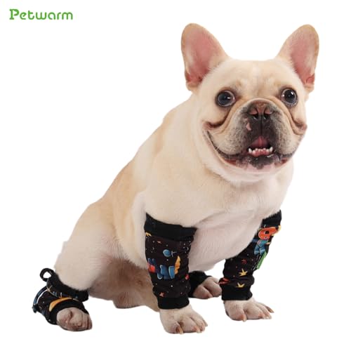 Option de protection neutre PetWarm | Manchons de récupération chien en coton