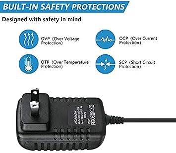 Marg AC/DC Adapter for OMRON Healthcare HEM-ADPT1500 60120H1040SW-Z Cat No SA1310-060160ME/US Power Supply Cord Cable PS Wall Home Charger PSU