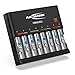 Produktbild ANSMANN Akku Ladegerät für 1-8 Micro AAA/Mignon AA NiMH, vollautomatische Ladung, LED-Anzeige, Entladefunktion, Einzelschachtüberwachung