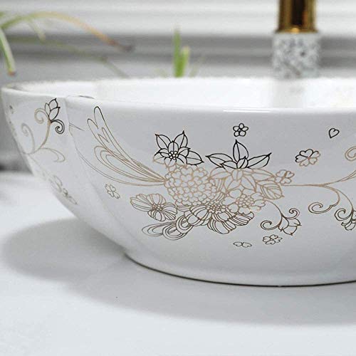 Lavabo de cerámica b Hotel Art Sink con grifo integrado de alta gama 4