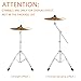 KIMSOFUNNY Cymbal Stand 2Pack Standard Cymbal Boom Stand Adjustable Cymbal Pack 28