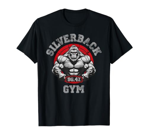 96,4% Silverback Gorilla, vêtements de Gym, Musculation, Forte T-Shirt