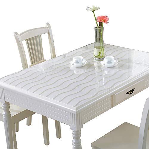 Nappe de table basse en plastique étanche et tapis anti-brûlure en PVC