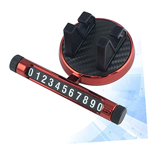 VALICLUD Número De Estacionamento Luminoso Cartão De Estacionamento Temporário Telefone